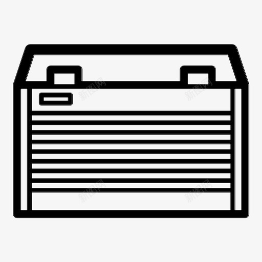 老式收音机收音机复古收音机图标svg_新图网 https://ixintu.com 复古收音机 收音机 老式收音机