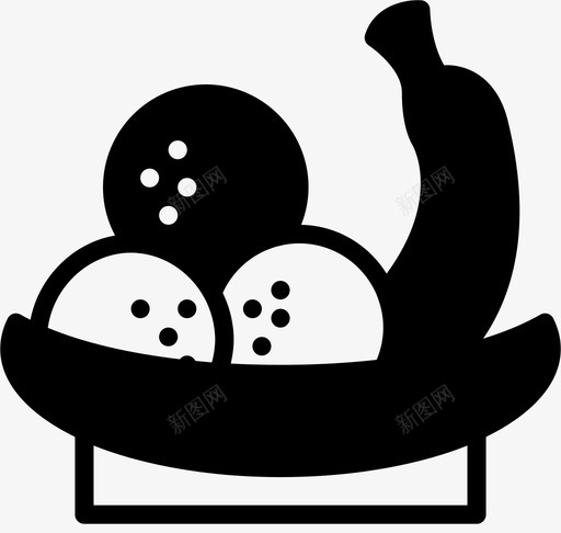 果篮烹饪食品图标svg_新图网 https://ixintu.com smashicons美食2固体 果篮 烹饪 美食 食品
