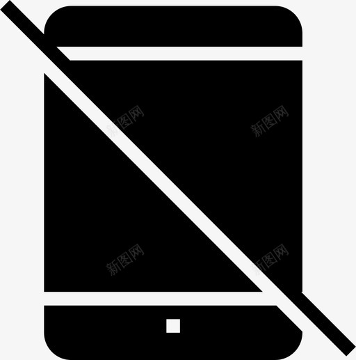 平板电脑关闭删除禁用图标svg_新图网 https://ixintu.com 不可用 删除 屏幕 平板电脑关闭 禁用 计算机和硬件
