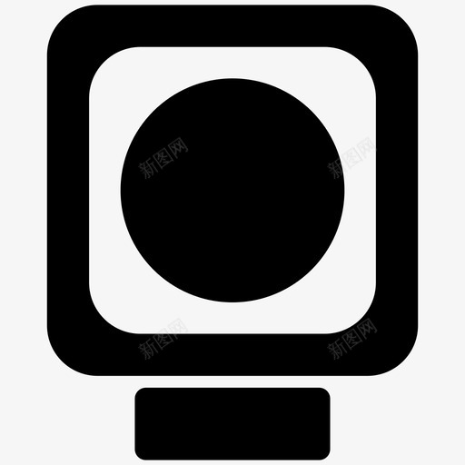 动作摄像机4k捕捉图标svg_新图网 https://ixintu.com 4k gopro gopro会话 动作摄像机 捕捉
