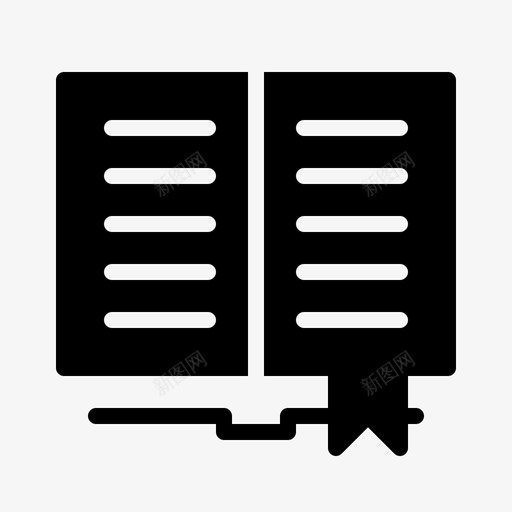 书签教育实验图标svg_新图网 https://ixintu.com 书签 学习 学校 实验 教育 科学