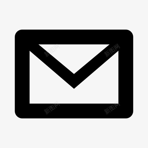 信封电子邮件消息图标svg_新图网 https://ixintu.com 信封 消息 电子邮件 管理员侧菜单集16像素粗体
