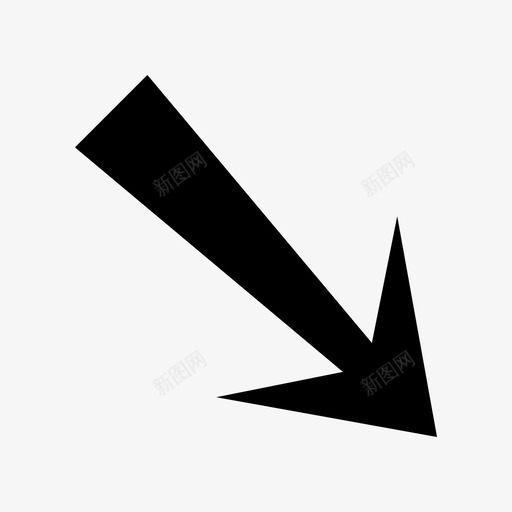 箭头32图标svg_新图网 https://ixintu.com 1 2 3 4 方向 移动 箭头 箭头符号 翻转 趋势