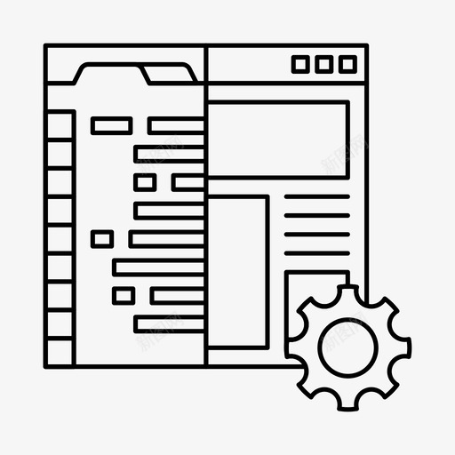 前端开发人员代码编码图标svg_新图网 https://ixintu.com qa web webmobile开发人员 代码 前端开发人员 开发 编码