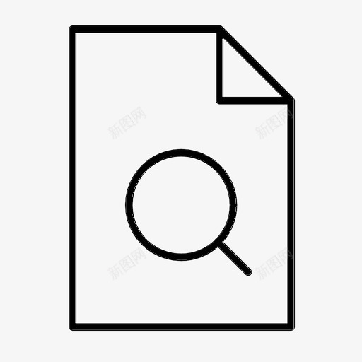 文件搜索丢失文件查看文件图标svg_新图网 https://ixintu.com 丢失文件 文件搜索 查看文件