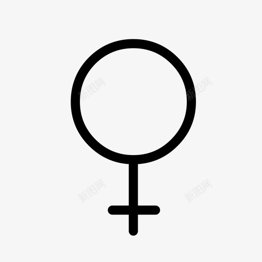 女人女孩性图标svg_新图网 https://ixintu.com 女人 女孩 性 符号