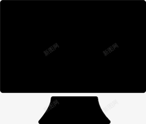 桌面显示器电脑屏幕台式电脑图标svg_新图网 https://ixintu.com 台式电脑 桌面显示器 电脑屏幕 电视