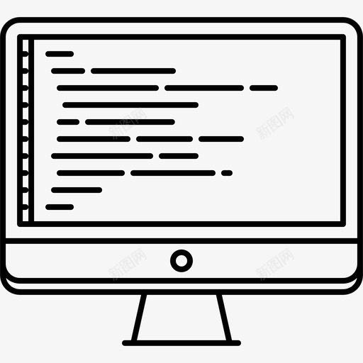 编程界面软件图标svg_新图网 https://ixintu.com 界面 界面大纲新 编程 网站 软件