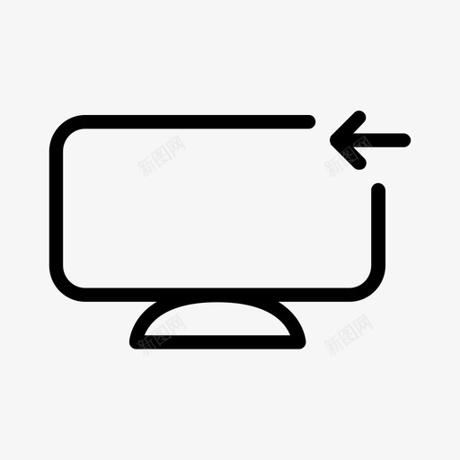 pc接收数据桌面图标svg_新图网 https://ixintu.com pc接收 数据 桌面 监视器