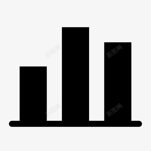 条形图经济图表图标svg_新图网 https://ixintu.com 图表 基本实体 条形图 经济 统计