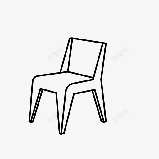 汉斯格格努布拉克椅包豪斯家具图标svg_新图网 https://ixintu.com 包豪斯 包豪斯椅子 家具 松木 汉斯格格努布拉克椅 胶合板