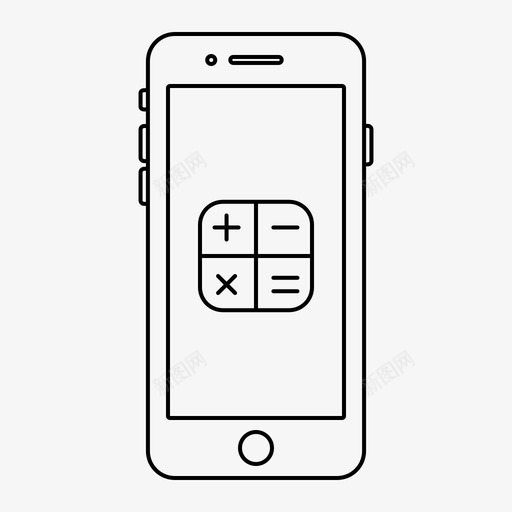 iphone应用程序计算器图标svg_新图网 https://ixintu.com iphone 屏幕 应用程序 手机 苹果iphone应用程序概述 计算器