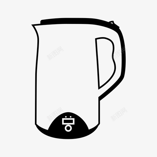电水壶茶茶壶图标svg_新图网 https://ixintu.com 电水壶 茶 茶壶