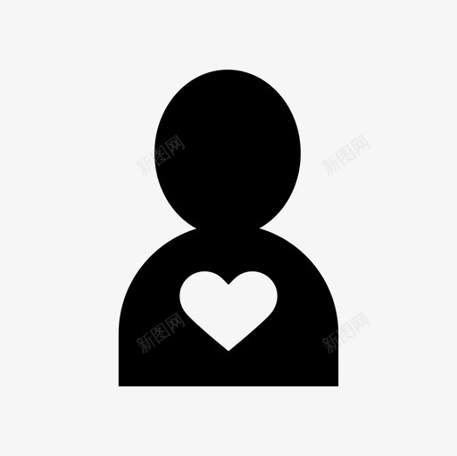 用户爱最爱的人喜欢的用户图标svg_新图网 https://ixintu.com 喜欢的用户 最爱的人 标记人 爱的用户 用户填充图标集 用户爱