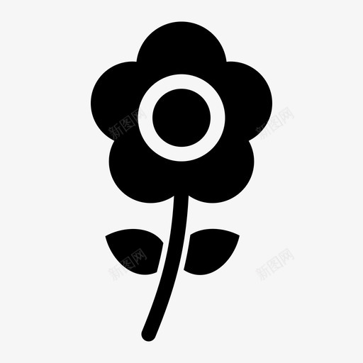 花花的力量自然图标svg_新图网 https://ixintu.com 自然 花 花的力量