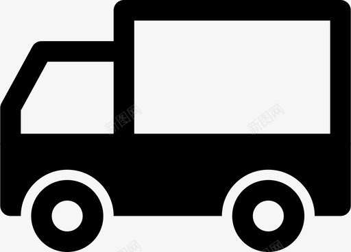 货运卡车汽车交货图标svg_新图网 https://ixintu.com 交货 汽车 货运 货运卡车 车辆 车辆装满 运输