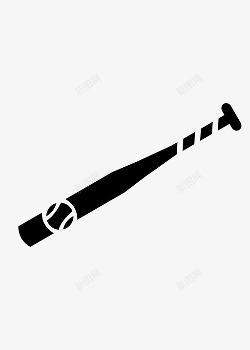 棒球棒标志性叙述性摘要图标svg_新图网 https://ixintu.com 叙述性摘要 标志性 棒球棒