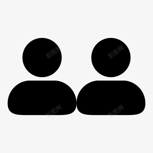 合作伙伴朋友组图标svg_新图网 https://ixintu.com 人员 合作伙伴 团队 朋友 用户 用户矢量图标 组 领导者