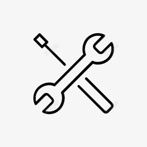 设置首选项螺丝刀图标svg_新图网 https://ixintu.com 工具 扳手 螺丝刀 设置 首选项