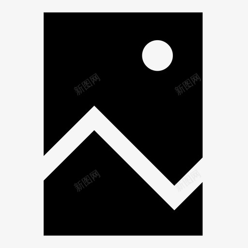 框架图像图标svg_新图网 https://ixintu.com 图像 图片 垂直 框架 陆地