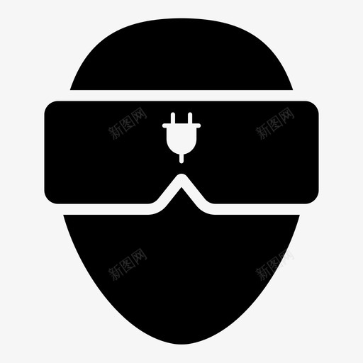 vr3d眼镜图标svg_新图网 https://ixintu.com 3d vr vr眼镜3d 眼镜 虚拟现实 虚拟眼镜