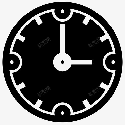 时钟日子生活图标svg_新图网 https://ixintu.com 日子 时钟 时间 生活