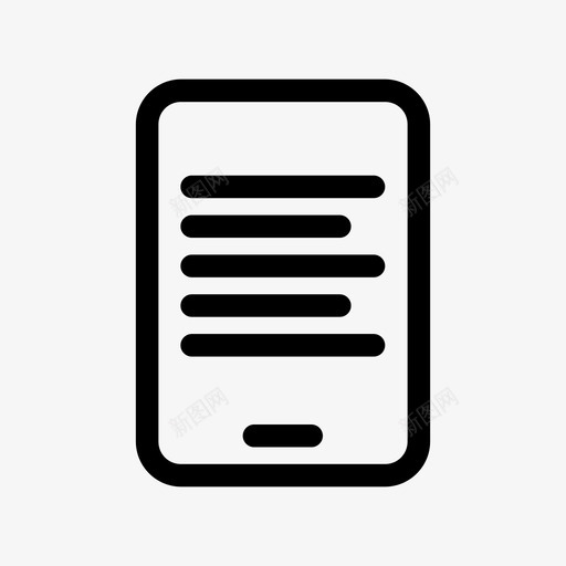 电子阅读器程序软件图标svg_新图网 https://ixintu.com 用户 电子阅读器 程序 软件