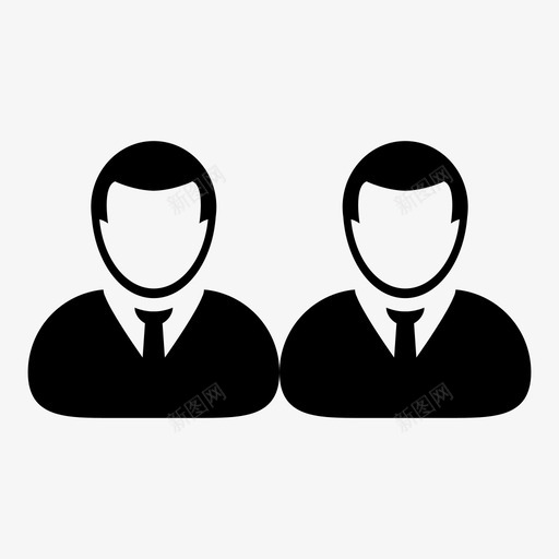 公司团队领导层图标svg_新图网 https://ixintu.com 人员 公司 合作伙伴 团队 用户矢量图标 组 领导 领导层