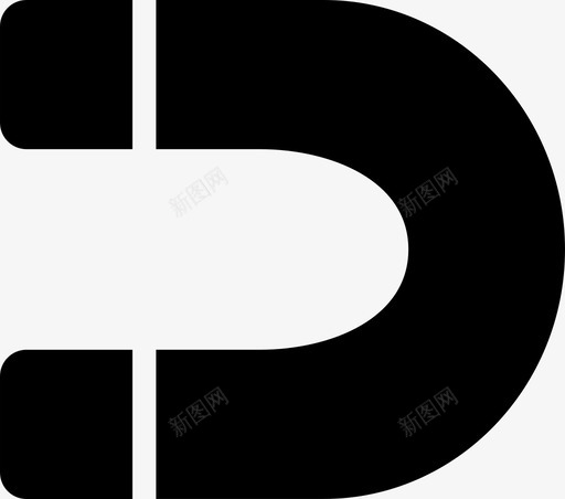 磁铁附着吸引图标svg_新图网 https://ixintu.com 吸引 物理 磁性 磁铁 网络图标 附着