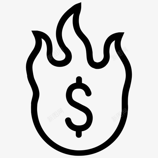 财务损失损害金钱图标svg_新图网 https://ixintu.com 损害 概述seo网络营销2 浪费 财务损失 金钱