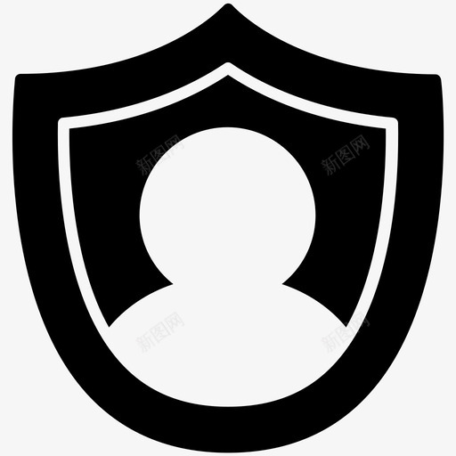 安全登录守卫profil图标svg_新图网 https://ixintu.com profil yumminkypcglyph 守卫 安全登录 屏蔽