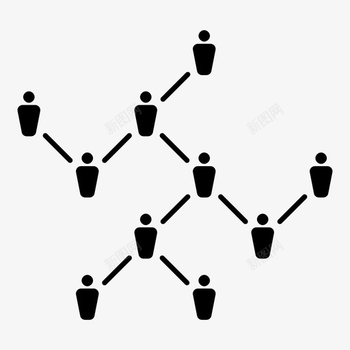 社交网络社区脸书图标svg_新图网 https://ixintu.com 关系 社交网络 社区 脸书 链接