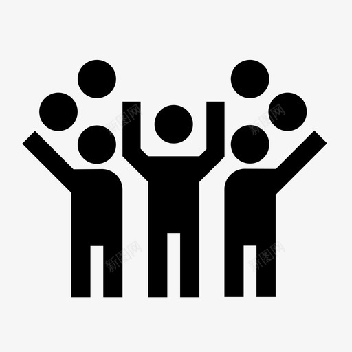 团队庆典船员图标svg_新图网 https://ixintu.com 人们 代表团 团队 庆典 船员