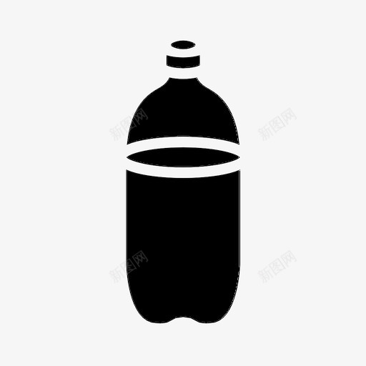 苏打水瓶子可乐图标svg_新图网 https://ixintu.com 可乐 气泡 瓶子 苏打水 食物