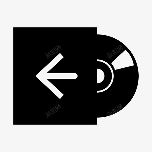 音乐唱片集音频图标svg_新图网 https://ixintu.com cd iconmobile4 mp3 唱片集 声音 旋律 音乐 音频