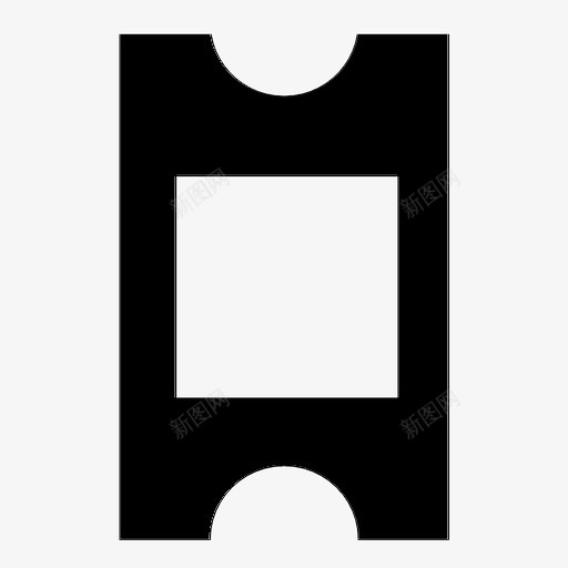 票电影院存根图标svg_新图网 https://ixintu.com 存根 电影票 电影院 票