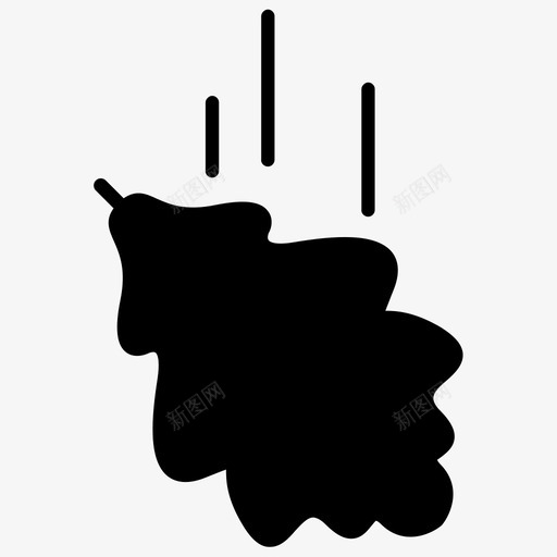 落叶秋天树图标svg_新图网 https://ixintu.com 树 秋天 美味的秋天 落叶