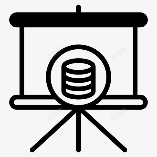 服务器上的演示数据分析数据收集图标svg_新图网 https://ixintu.com 安全业务 安全滑块 数据分析 数据收集 数据演示 服务器上的演示