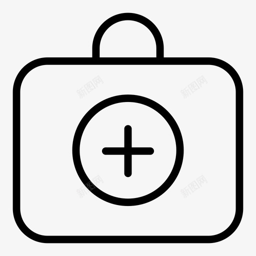 急救箱病例医院图标svg_新图网 https://ixintu.com 医院 急救箱 病例 药品卫生大纲 药房 药箱