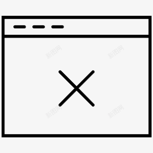 浏览器关闭浏览器通知浏览器窗口图标svg_新图网 https://ixintu.com internet浏览器 浏览器关闭 浏览器窗口 浏览器通知 联机浏览器