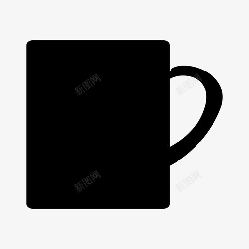 杯子咖啡杯茶杯图标svg_新图网 https://ixintu.com 厨房和食物 咖啡杯 杯子 茶杯