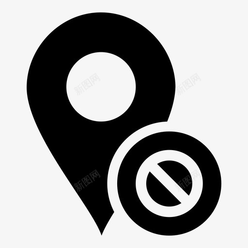 地图图钉取消地图位置图标svg_新图网 https://ixintu.com 占位符 取消 地图位置 地图图钉 地图导航 地图指针