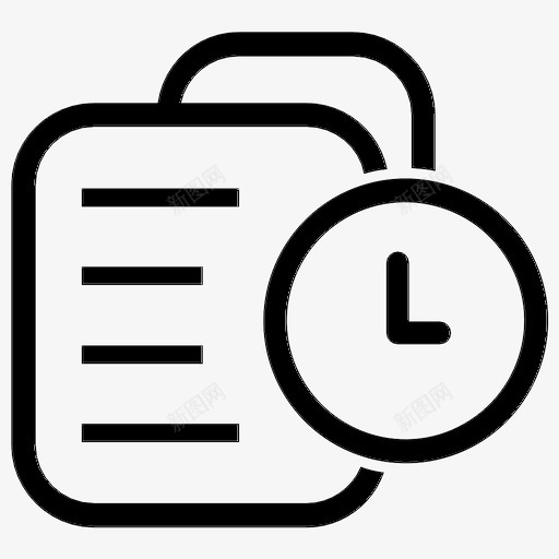 数据时间dat文件数据文件图标svg_新图网 https://ixintu.com dat文件 数据文件 数据时间 文件类型