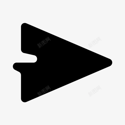 发送导航纸质飞机图标svg_新图网 https://ixintu.com 发送 导航 纸质飞机