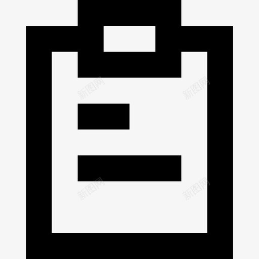 剪贴板文档列表图标svg_新图网 https://ixintu.com lineessentials图标集 列表 剪贴板 工作表 文档 注释