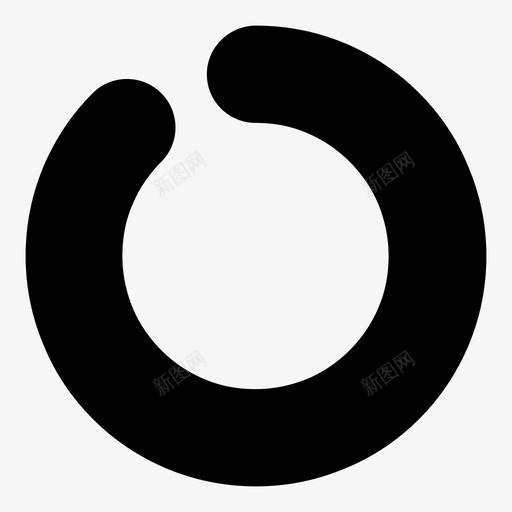 环加载器加载图标svg_新图网 https://ixintu.com 加载 加载器 加载图标 微调器 旋转 环