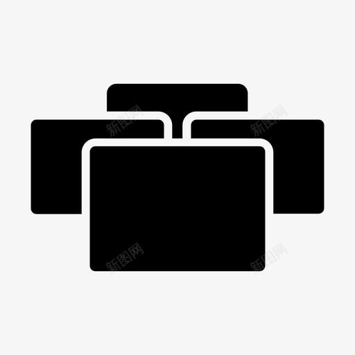 深色旋转木马图库图层图标svg_新图网 https://ixintu.com 图层 图库 幻灯片 旋转木马图标 深色旋转木马 网站