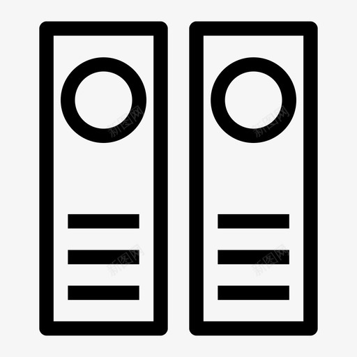 档案文件抽屉文件存储图标svg_新图网 https://ixintu.com 办公用品 文件存储 文件抽屉 文件架 档案