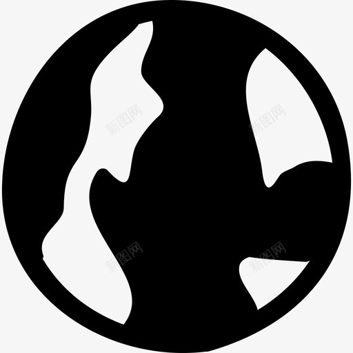 地球环球全球手工符号商业图标svg_新图网 https://ixintu.com 商业 地球环球全球手工符号