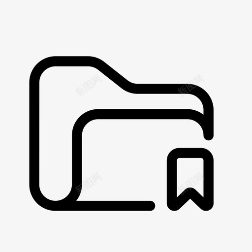 文件夹书签标记标记文件夹图标svg_新图网 https://ixintu.com 文件夹 文件夹书签 标记 标记文件夹